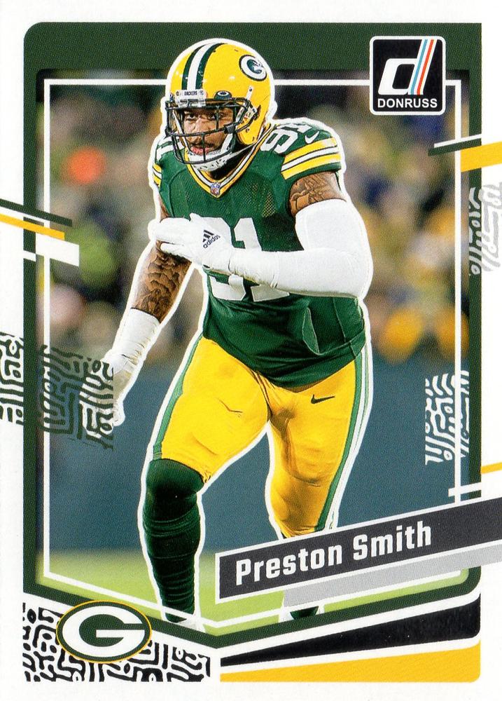 #111 Preston Smith - Green Bay Packers - 2023 Donruss Football