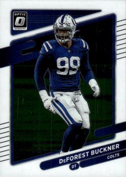 #111 DeForest Buckner - Indianapolis Colts - 2021 Donruss Optic Football