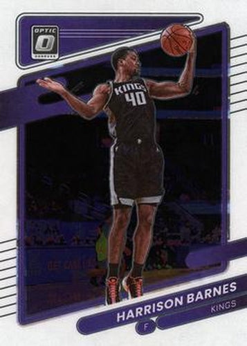 #111 Harrison Barnes - Sacramento Kings - 2021-22 Donruss Optic Basketball