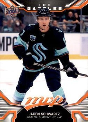 #111 Jaden Schwartz - Seattle Kraken - 2022-23 Upper Deck MVP - Ice Battles Hockey