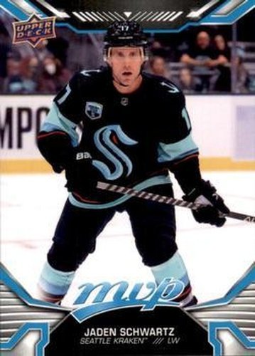 #111 Jaden Schwartz - Seattle Kraken - 2022-23 Upper Deck MVP Hockey