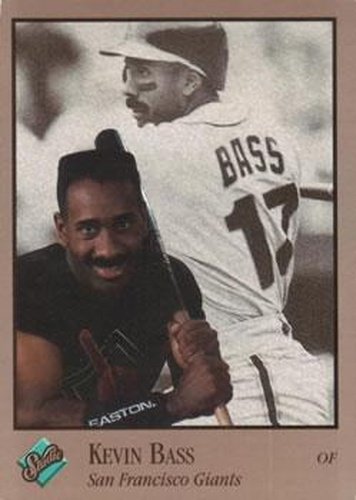 #111 Kevin Bass - San Francisco Giants - 1992 Studio Baseball