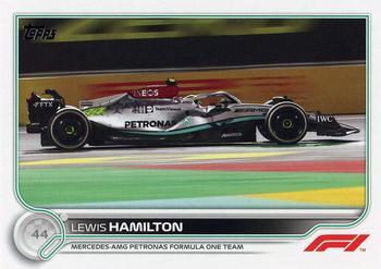 #111 Lewis Hamilton - Mercedes-AMG Petronas Formula One Team - 2022 Topps Formula 1 Racing