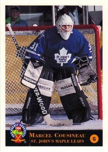 #111 Marcel Cousineau - St. John's Maple Leafs - 1994 Classic Pro Hockey Prospects Hockey