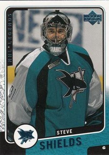 #111 Steve Shields - San Jose Sharks - 2000-01 Upper Deck Legends Hockey