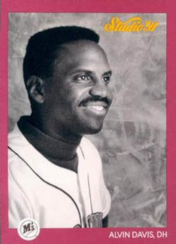 #111 Alvin Davis - Seattle Mariners - 1991 Studio Baseball