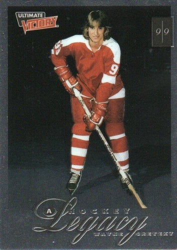 #111 Wayne Gretzky - Sault Ste. Marie Greyhounds - 1999-00 Upper Deck Ultimate Victory Hockey