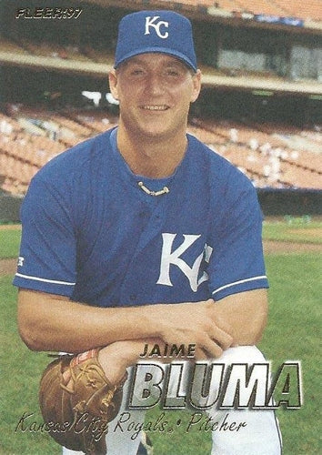 #111 Jaime Bluma - Kansas City Royals - 1997 Fleer Baseball