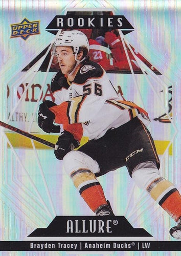 #111 Brayden Tracey - Anaheim Ducks - 2022-23 Upper Deck Allure Hockey