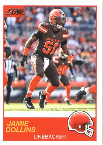 #111 Jamie Collins - Cleveland Browns - 2019 Score Football