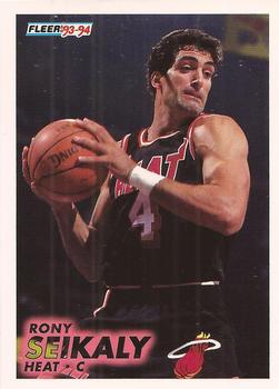 #111 Rony Seikaly - Miami Heat - 1993-94 Fleer Basketball