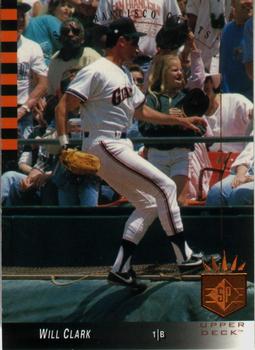 #111 Will Clark - San Francisco Giants - 1993 SP Baseball