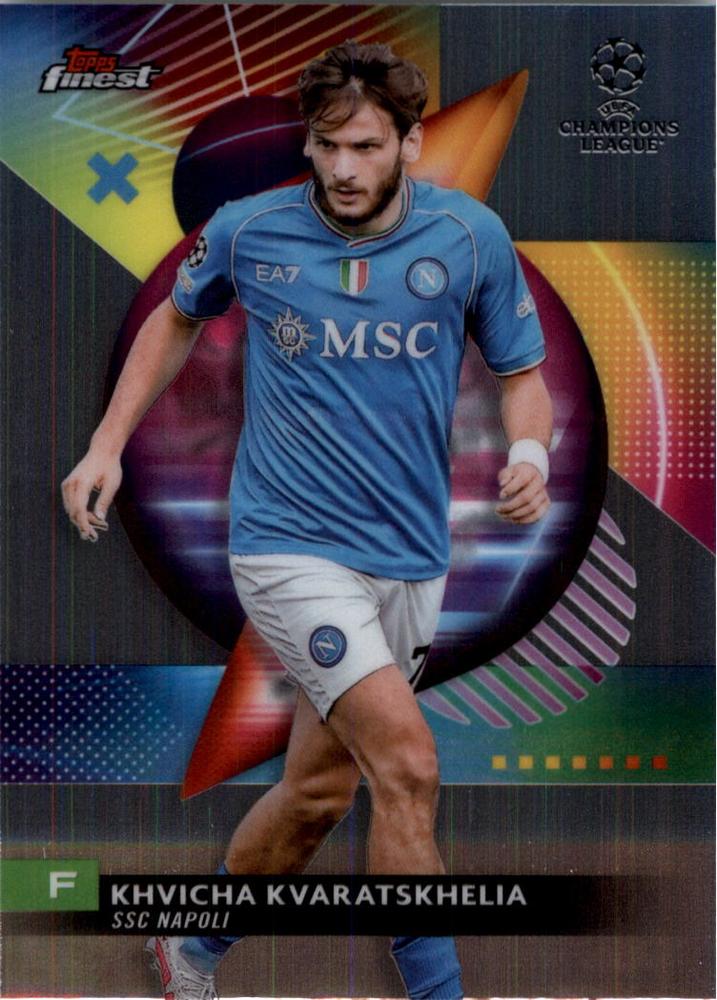 #111 Khvicha Kvaratskhelia - Napoli - 2023-24 Finest UEFA Club Competitions Soccer