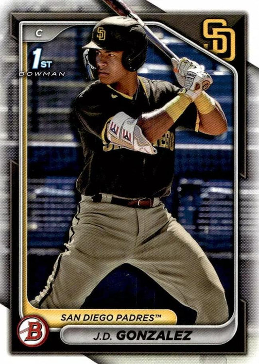 #BP-111 J.D. Gonzalez - San Diego Padres - 2024 Bowman - Prospects Baseball