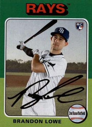 #111 Brandon Lowe - Tampa Bay Rays - 2019 Topps Archives Baseball