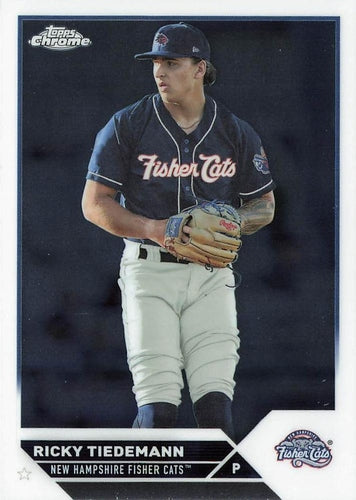 #PDC-111 Ricky Tiedemann - New Hampshire Fisher Cats - 2023 Topps Pro Debut - Chrome Baseball