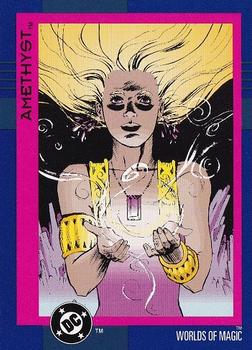 #112 Amethyst - 1993 SkyBox DC Cosmic Teams