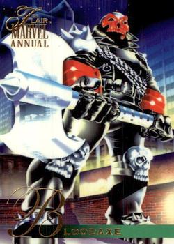 #112 Bloodaxe - 1995 Flair Marvel Annual