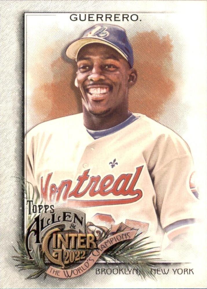 #112 Vladimir Guerrero - Montreal Expos - 2022 Topps Allen & Ginter Baseball