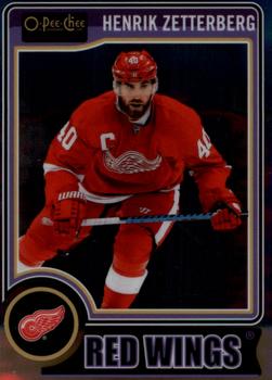 #112 Henrik Zetterberg - Detroit Red Wings - 2014-15 O-Pee-Chee Platinum Hockey