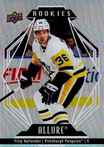 #112 Filip Hallander - Pittsburgh Penguins - 2022-23 Upper Deck Allure Hockey