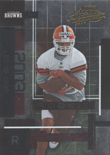 #112 Lee Suggs - Cleveland Browns - 2003 Playoff Absolute Memorabilia Football