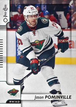 #112 Jason Pominville - Minnesota Wild - 2017-18 O-Pee-Chee Hockey
