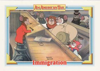 #112 Immigration - 1991 Impel An American Tail: Fievel Goes West