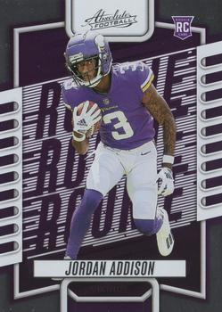 #112 Jordan Addison - Minnesota Vikings - 2023 Panini Absolute Football