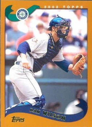 #112 Dan Wilson - Seattle Mariners - 2002 Topps Baseball