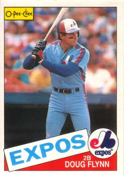 #112 Doug Flynn - Montreal Expos - 1985 O-Pee-Chee Baseball