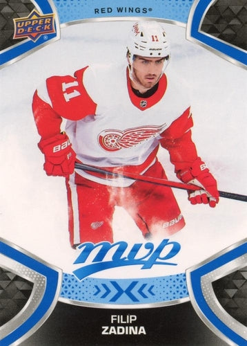 #112 Filip Zadina - Detroit Red Wings - 2021-22 Upper Deck MVP - Blue Hockey