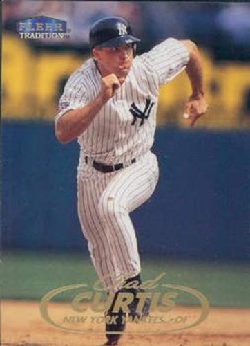 #112 Chad Curtis - New York Yankees - 1998 Fleer Tradition Baseball