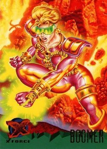 #112 Boomer - 1995 Fleer Ultra X-Men