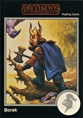 #112 Borak - 1991 TSR Advanced Dungeons & Dragons - Silver