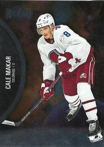 #112 Cale Makar - Colorado Avalanche - 2021-22 Skybox Metal Universe Hockey