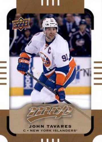 #112 John Tavares - New York Islanders - 2015-16 Upper Deck MVP Hockey