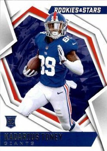 #112 Kadarius Toney - New York Giants - 2021 Panini Rookies & Stars Football