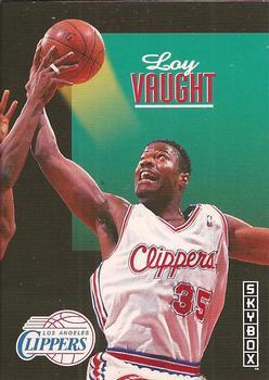 #112 Loy Vaught - Los Angeles Clippers - 1992-93 SkyBox Basketball