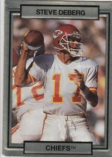 #112 Steve DeBerg - Kansas City Chiefs - 1990 Action Packed Football