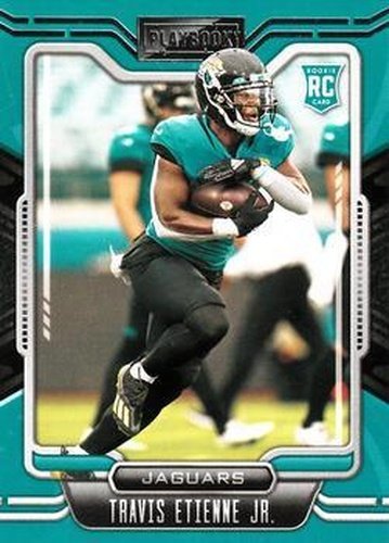 #112 Travis Etienne Jr. - Jacksonville Jaguars - 2021 Panini Playbook Football