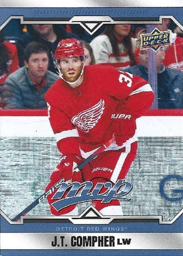 #112 J.T. Compher - Detroit Red Wings - 2024-25 Upper Deck MVP Hockey