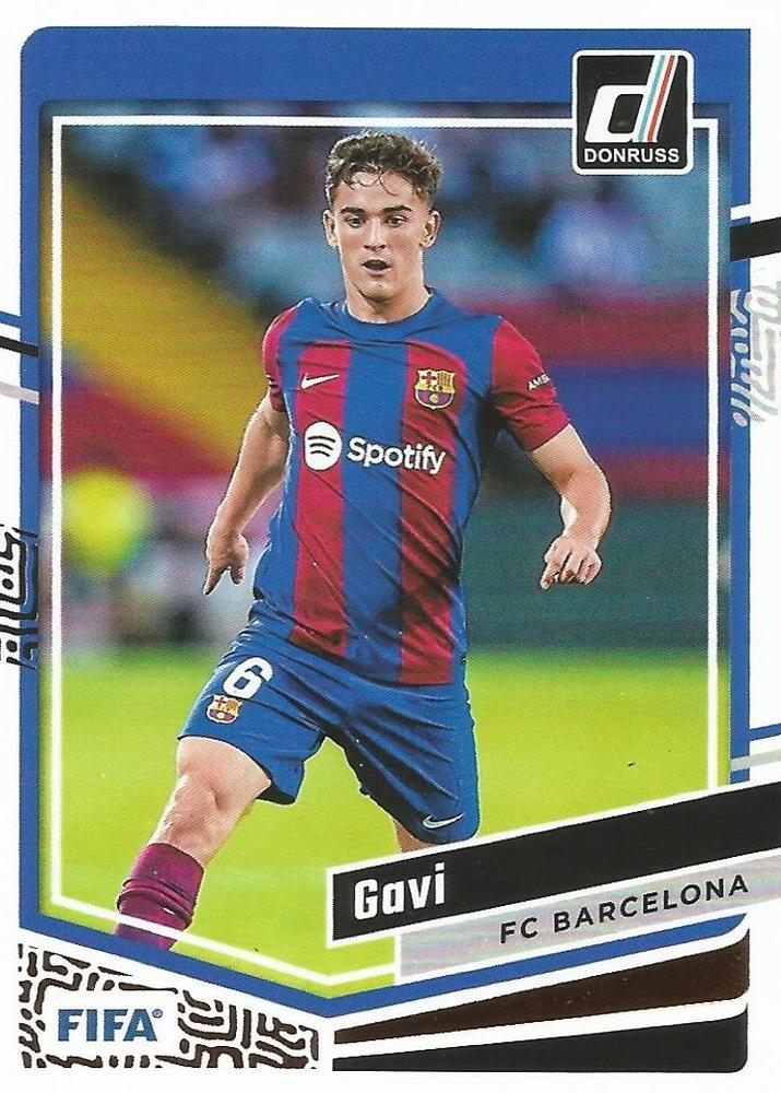 #112 Gavi - FC Barcelona - 2023-24 Donruss Soccer