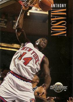 #112 Anthony Mason - New York Knicks - 1994-95 SkyBox Premium Basketball