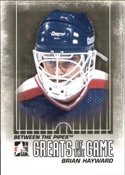 #112 Brian Hayward - Winnipeg Jets - 2009-10 In The Game Between The Pipes Hockey