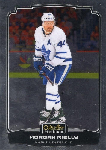 #112 Morgan Rielly - Toronto Maple Leafs - 2022-23 O-Pee-Chee Platinum Hockey