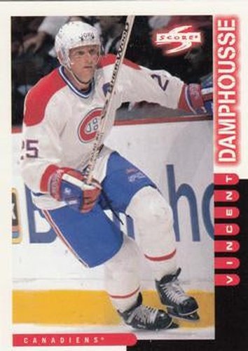#112 Vincent Damphousse - Montreal Canadiens - 1997-98 Score Hockey