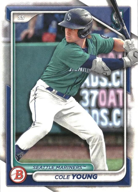 #BP-112 Cole Young - Seattle Mariners - 2024 Bowman - Prospects Baseball