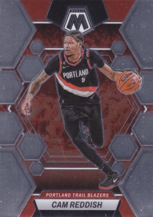 #112 Cam Reddish - Portland Trail Blazers - 2022-23 Panini Mosaic Basketball