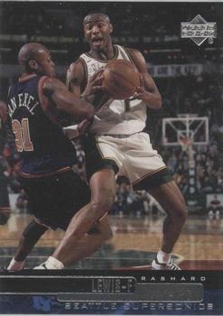#112 Rashard Lewis - Seattle SuperSonics - 1999-00 Upper Deck Basketball